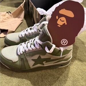 BAPE Green STA M1 Sneakers